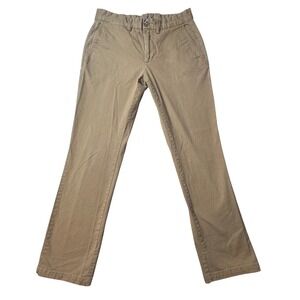 Old Navy Chino Pants Mens 29x30 Brown Ultimate Straight Built-In Flex 435319-00